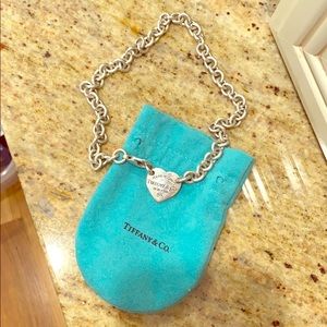 Tiffany and Co heart necklace